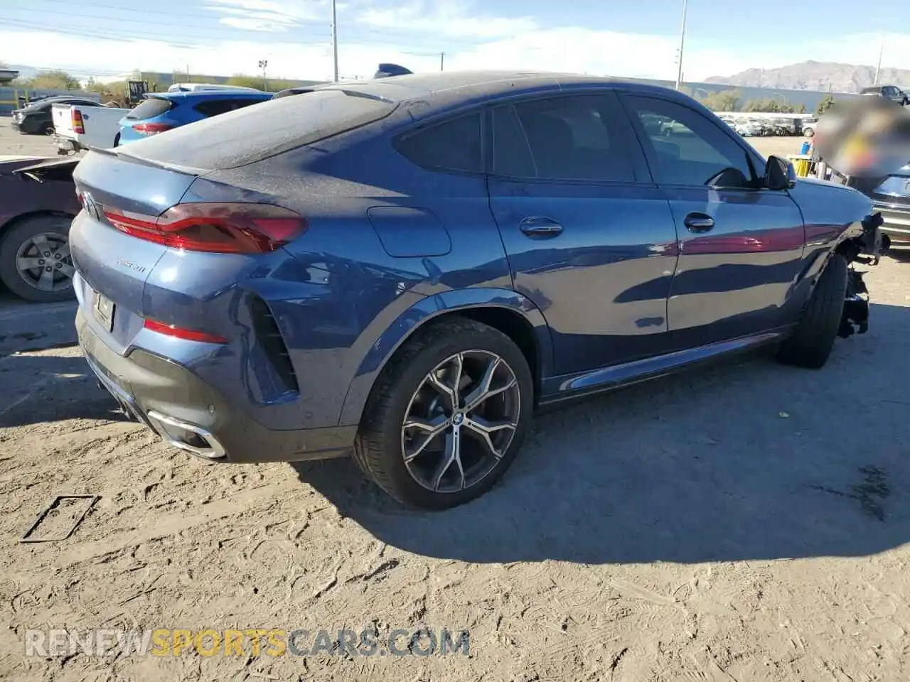 3 Photograph of a damaged car 5UXCY6C08P9R17891 BMW X6 2023