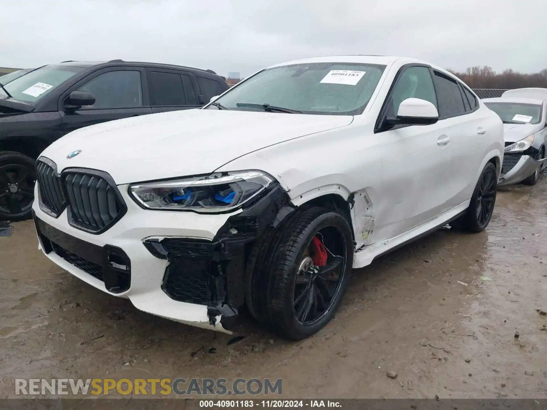 2 Photograph of a damaged car 5UXCY6C08P9R69327 BMW X6 2023
