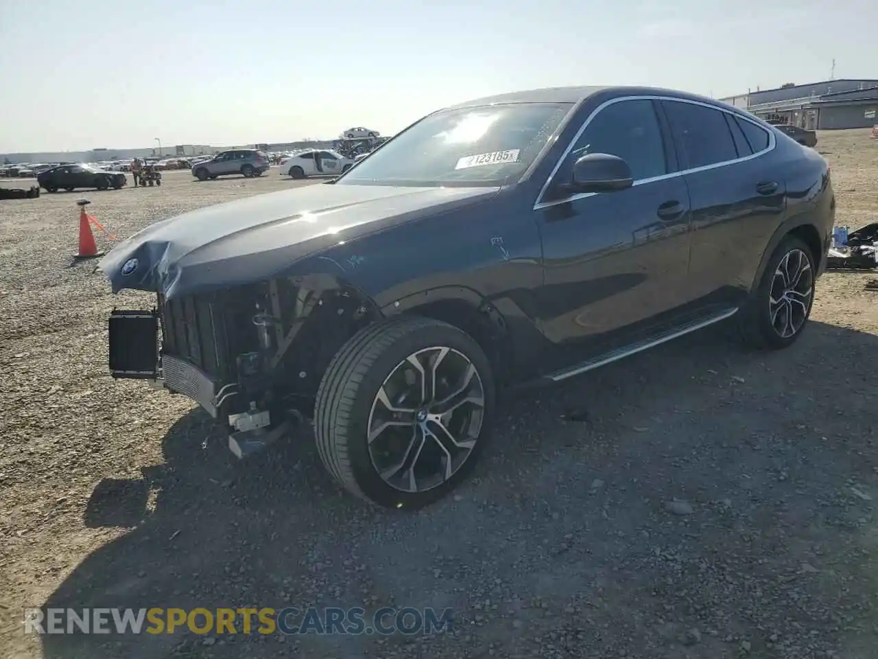 1 Photograph of a damaged car 5UXCY6C08P9R74933 BMW X6 2023