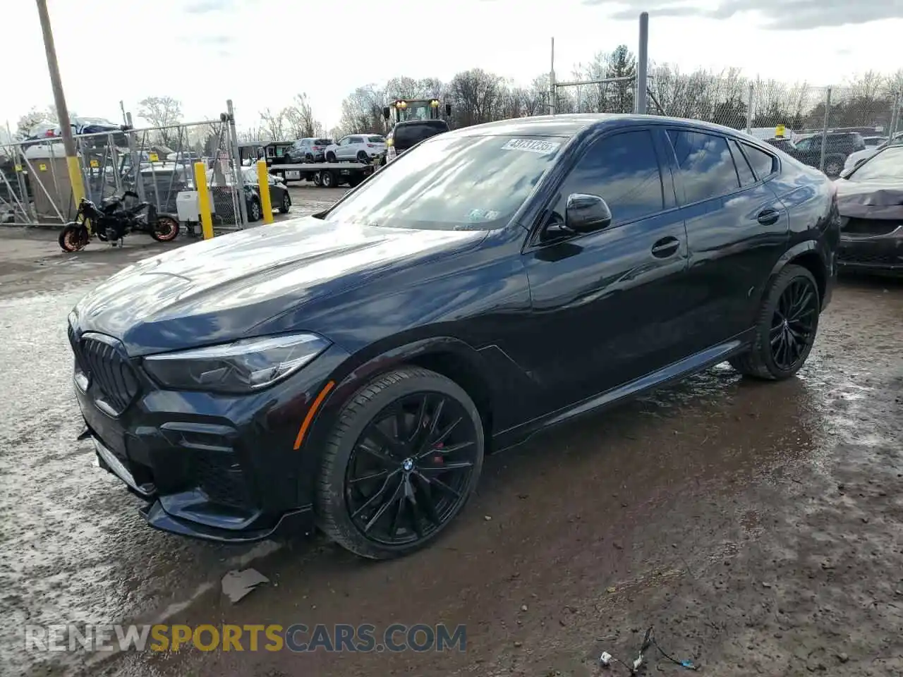 1 Photograph of a damaged car 5UXCY6C08P9R97709 BMW X6 2023