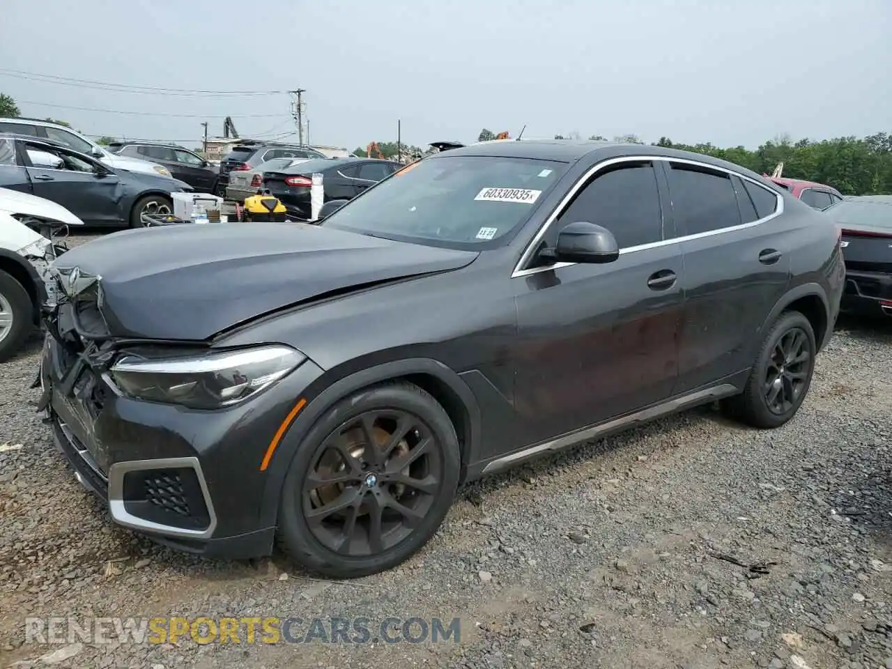 1 Фотография поврежденного автомобиля 5UXCY6C09P9P46715 BMW X6 2023