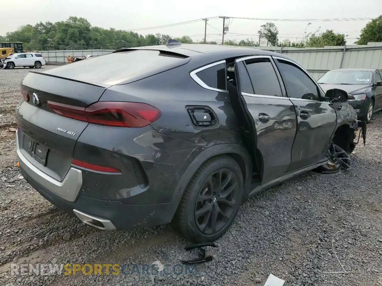 3 Фотография поврежденного автомобиля 5UXCY6C09P9P46715 BMW X6 2023