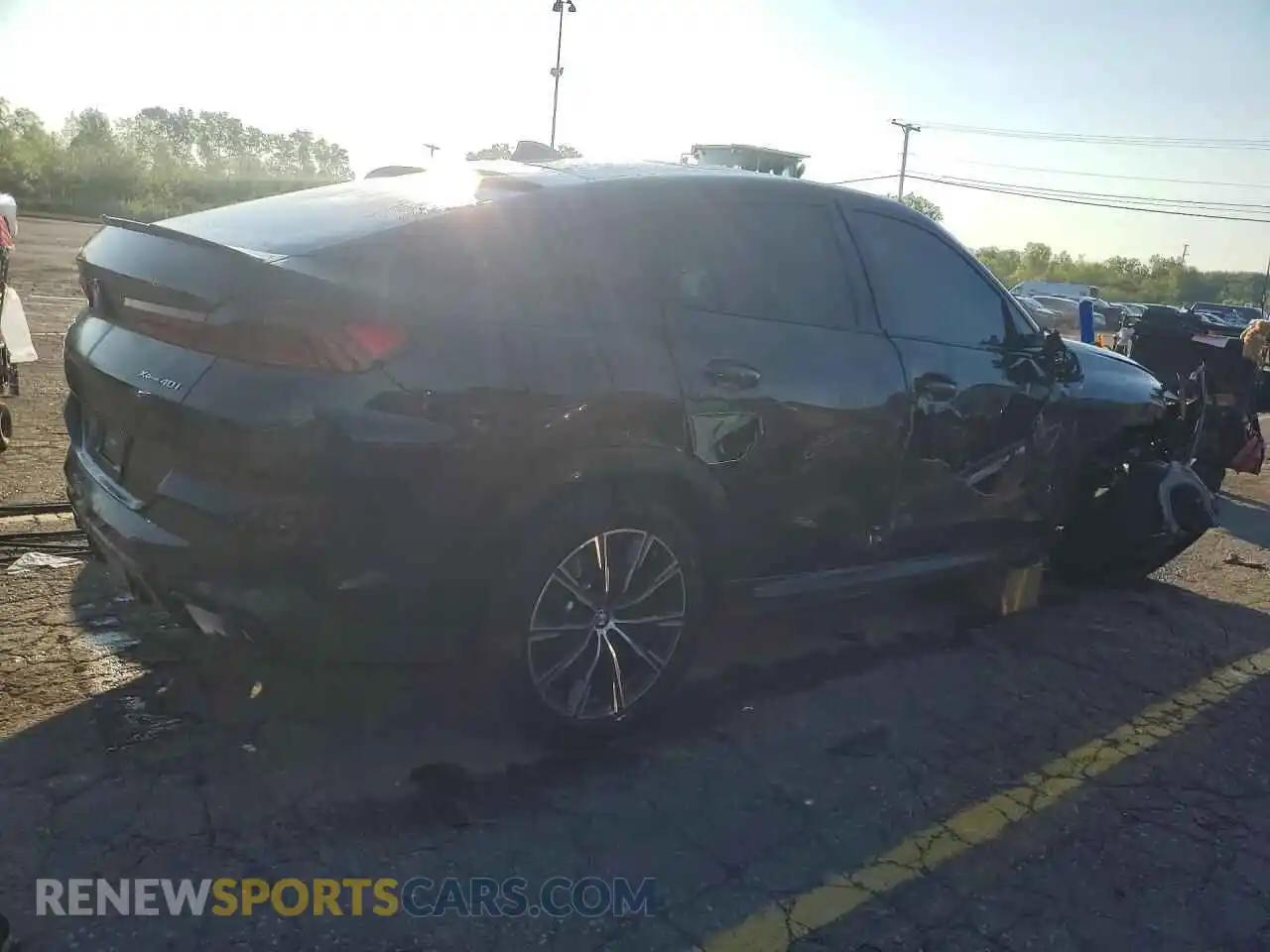 3 Photograph of a damaged car 5UXCY6C0XP9P65967 BMW X6 2023