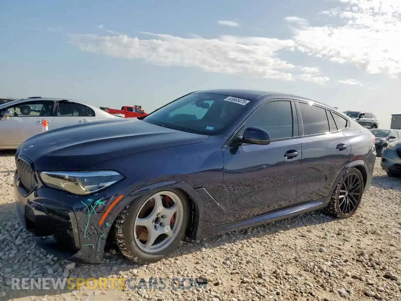 1 Фотография поврежденного автомобиля 5UXCY8C01P9P63228 BMW X6 2023
