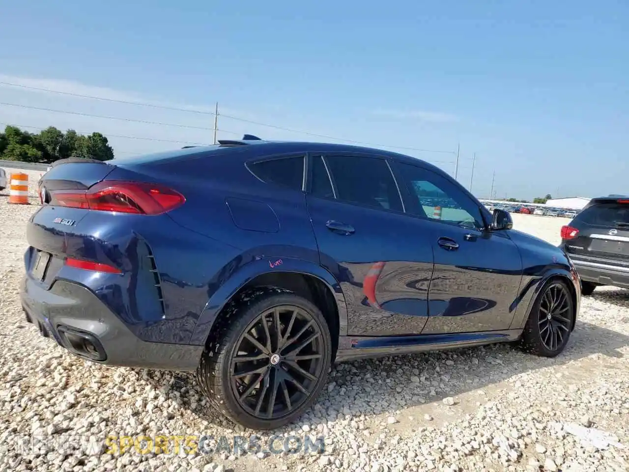 3 Фотография поврежденного автомобиля 5UXCY8C01P9P63228 BMW X6 2023