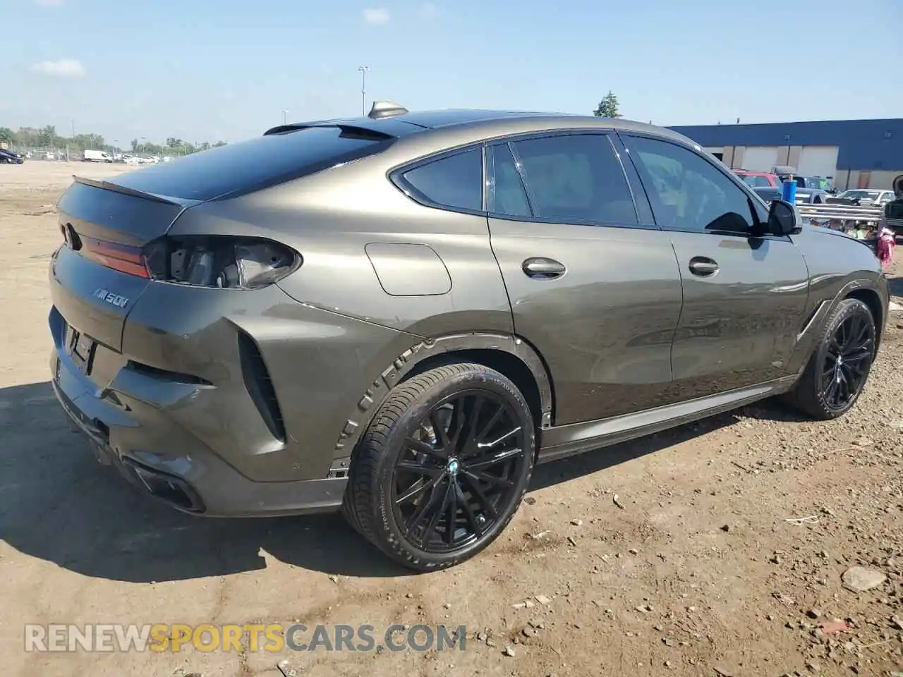 3 Фотография поврежденного автомобиля 5UXCY8C02P9N69677 BMW X6 2023