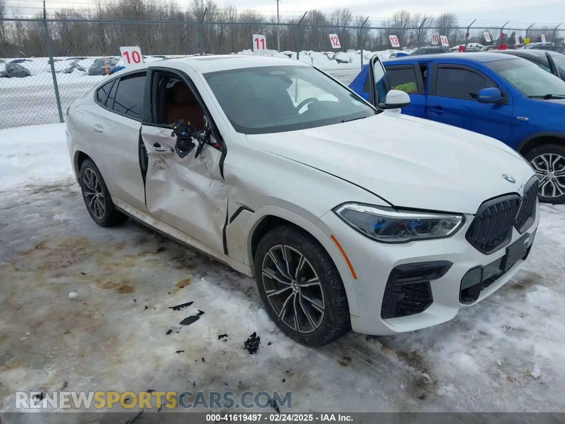 1 Photograph of a damaged car 5UXCY8C02P9N80310 BMW X6 2023