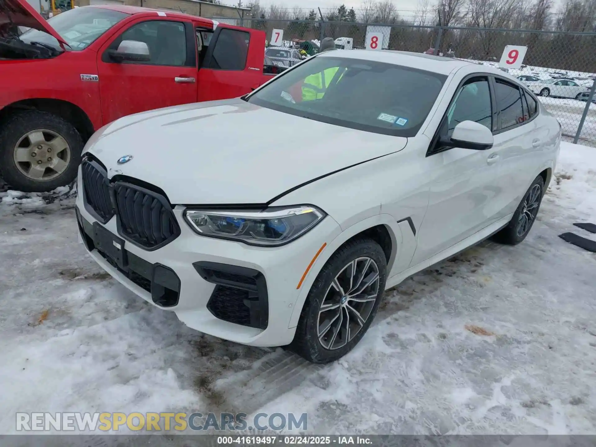 2 Photograph of a damaged car 5UXCY8C02P9N80310 BMW X6 2023