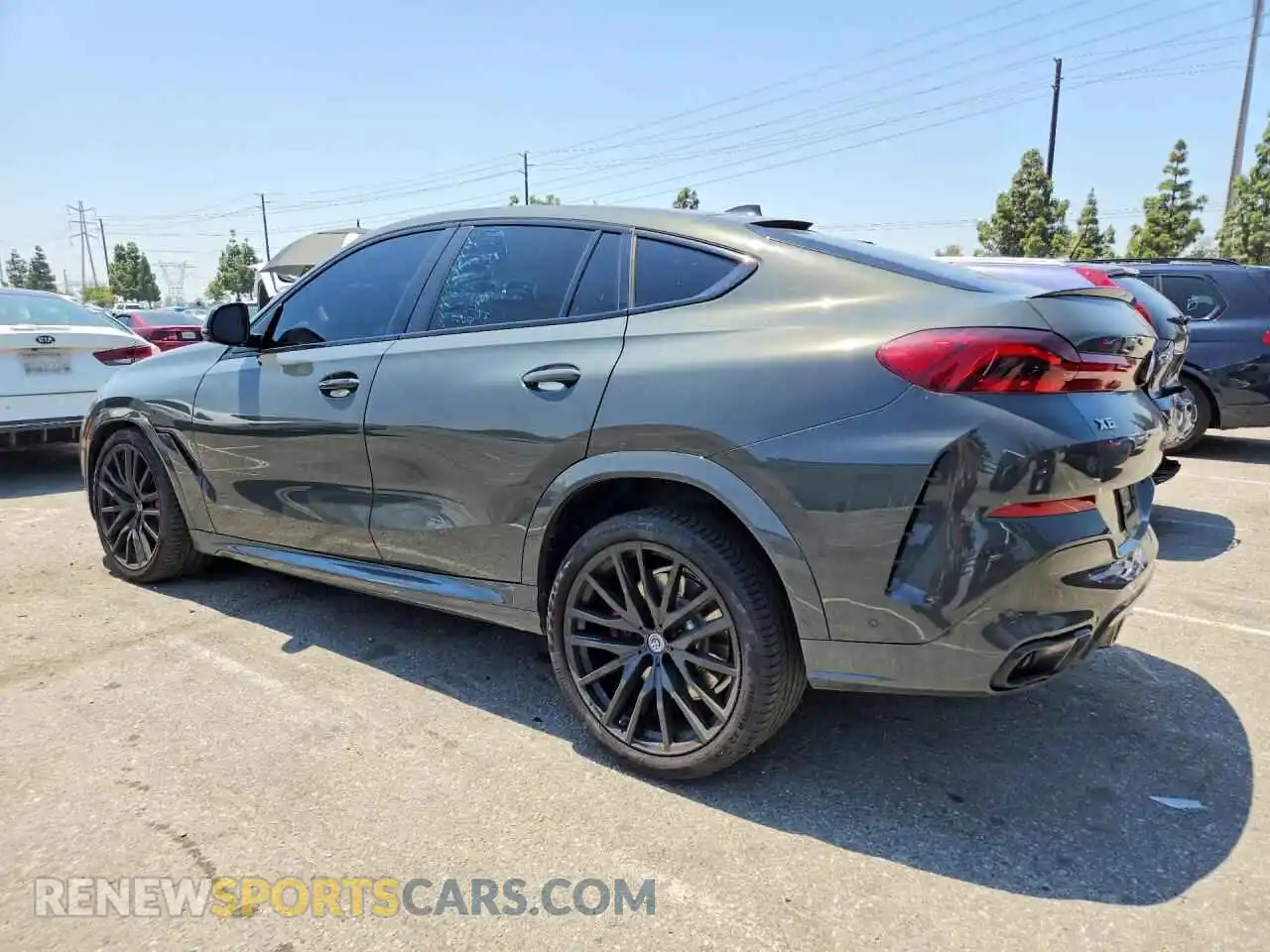 2 Фотография поврежденного автомобиля 5UXCY8C02P9P46583 BMW X6 2023