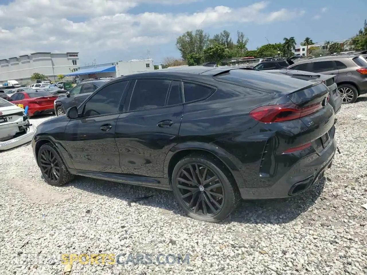 2 Photograph of a damaged car 5UXCY8C02P9P48141 BMW X6 2023