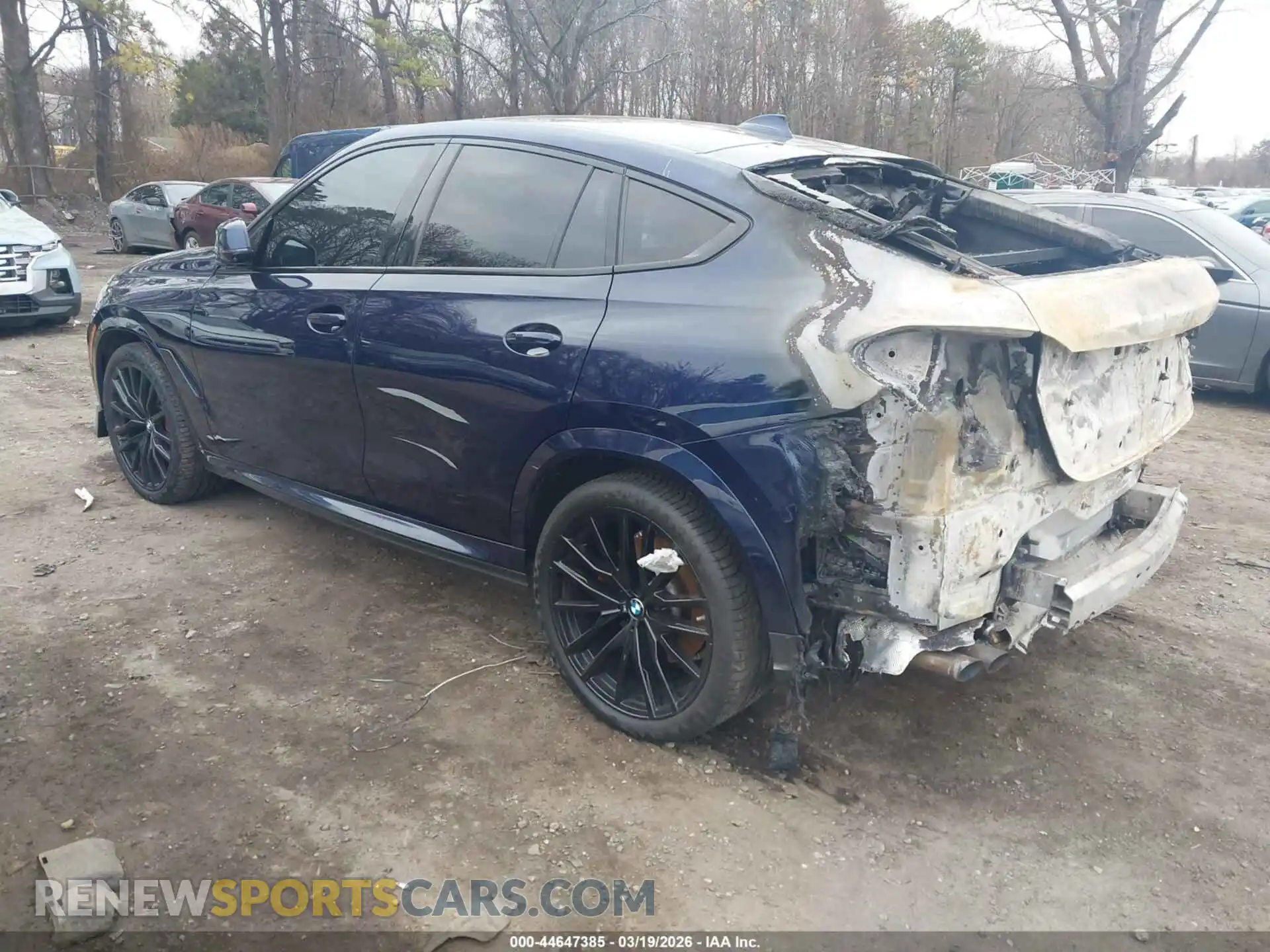 3 Фотография поврежденного автомобиля 5UXCY8C04P9R14630 BMW X6 2023