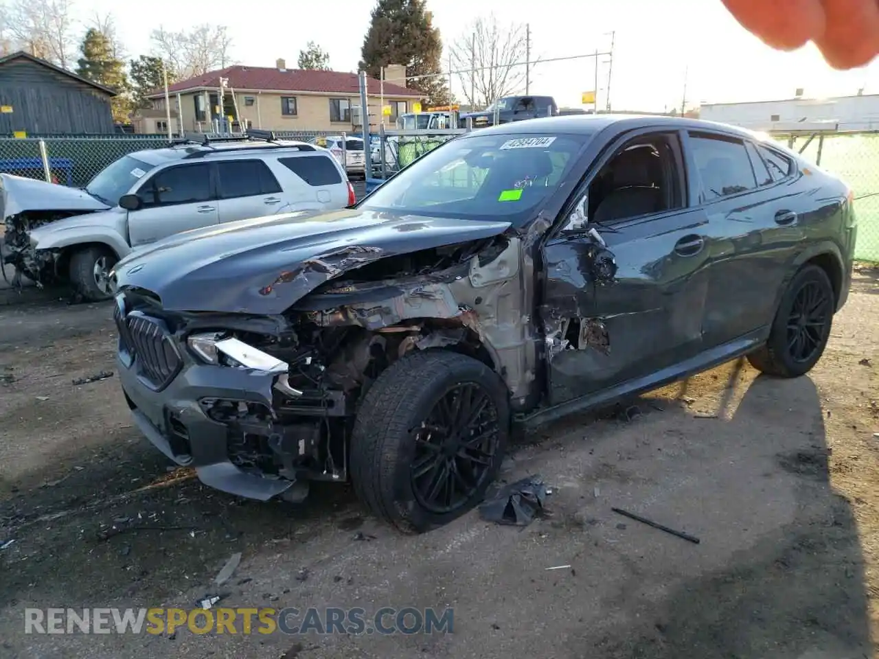 1 Photograph of a damaged car 5UXCY8C08P9R14503 BMW X6 2023