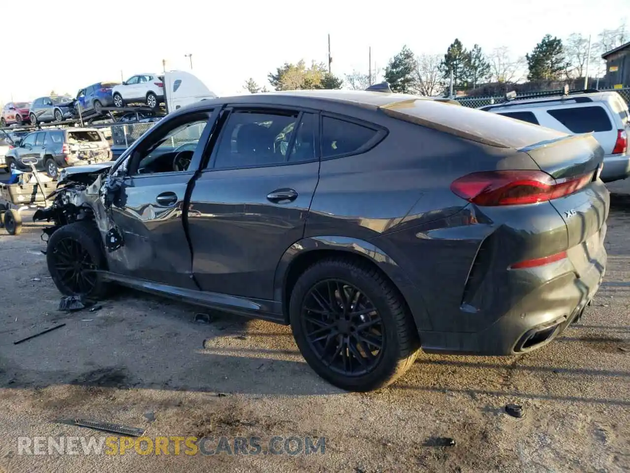2 Photograph of a damaged car 5UXCY8C08P9R14503 BMW X6 2023