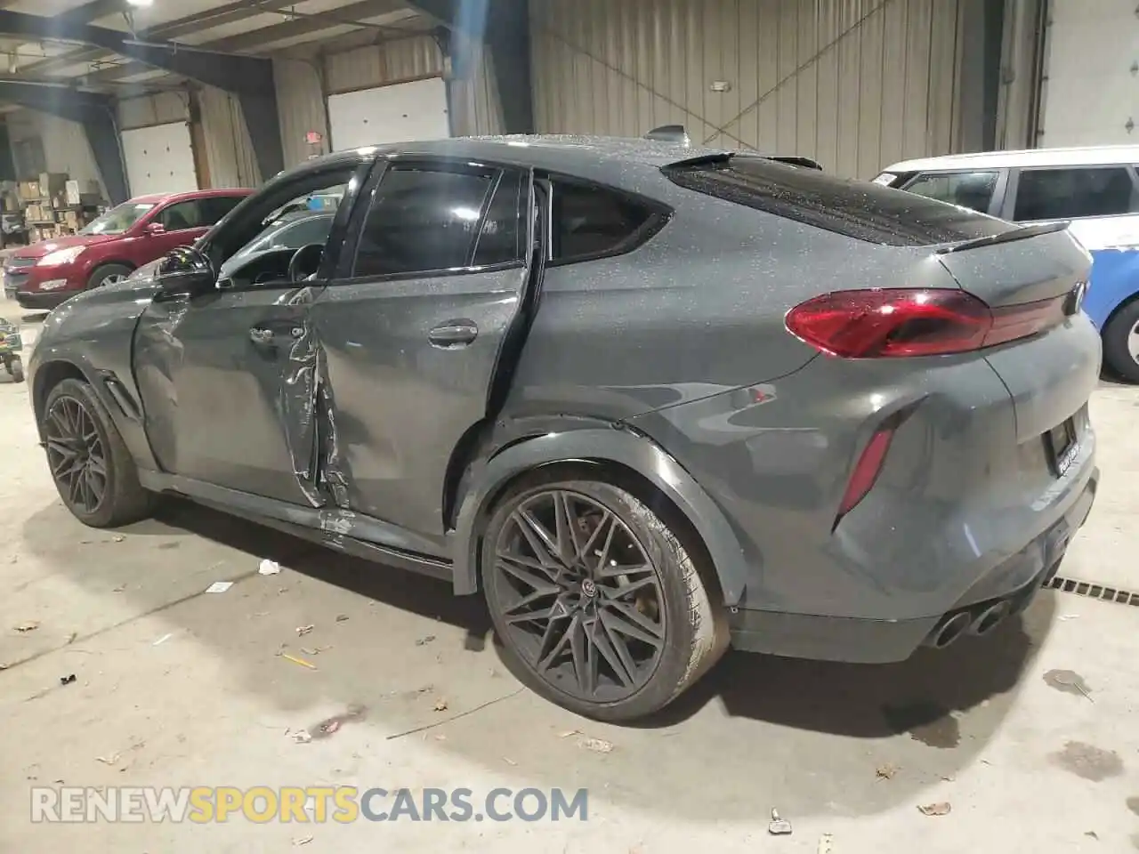 2 Photograph of a damaged car 5YMCY0C00P9R24579 BMW X6 2023