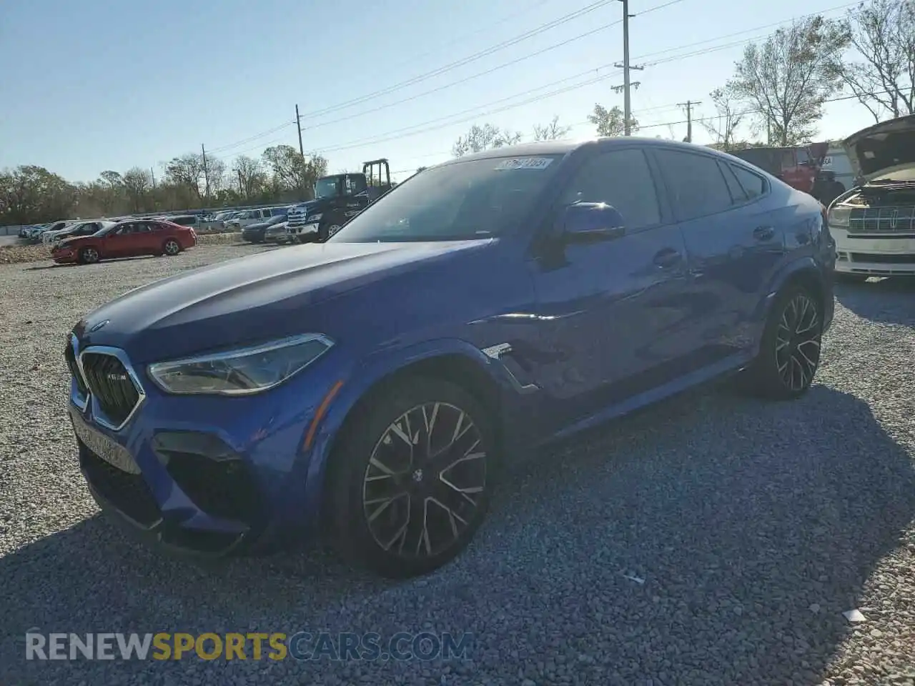 1 Photograph of a damaged car 5YMCY0C04P9R20034 BMW X6 2023