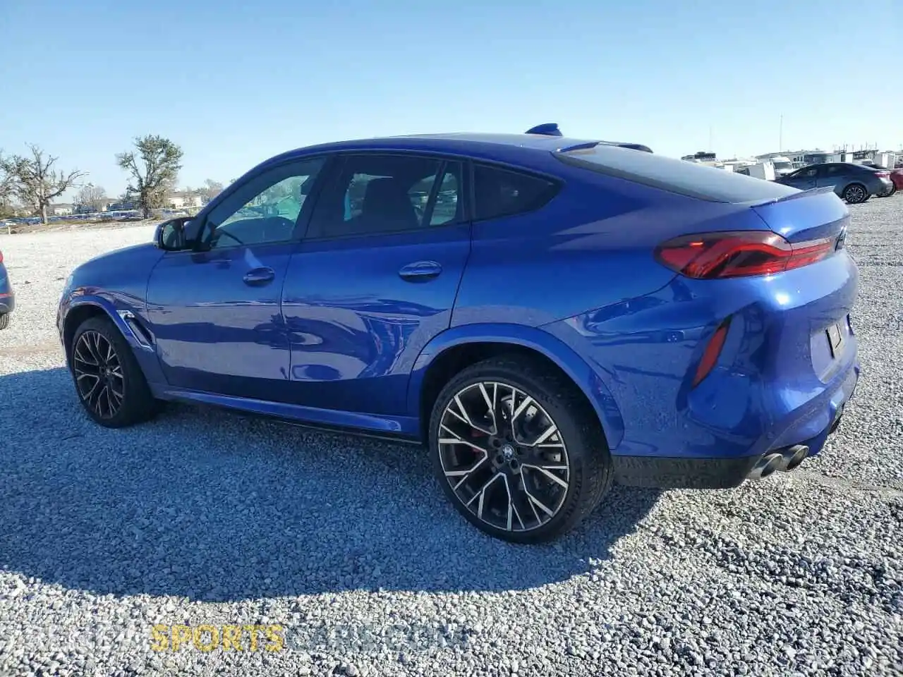 2 Photograph of a damaged car 5YMCY0C04P9R20034 BMW X6 2023