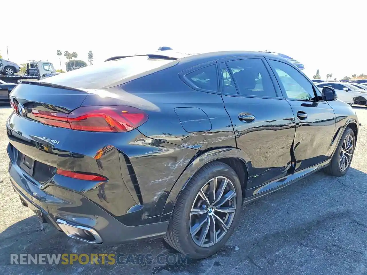 3 Photograph of a damaged car 5UX33EX00R9S41071 BMW X6 2024