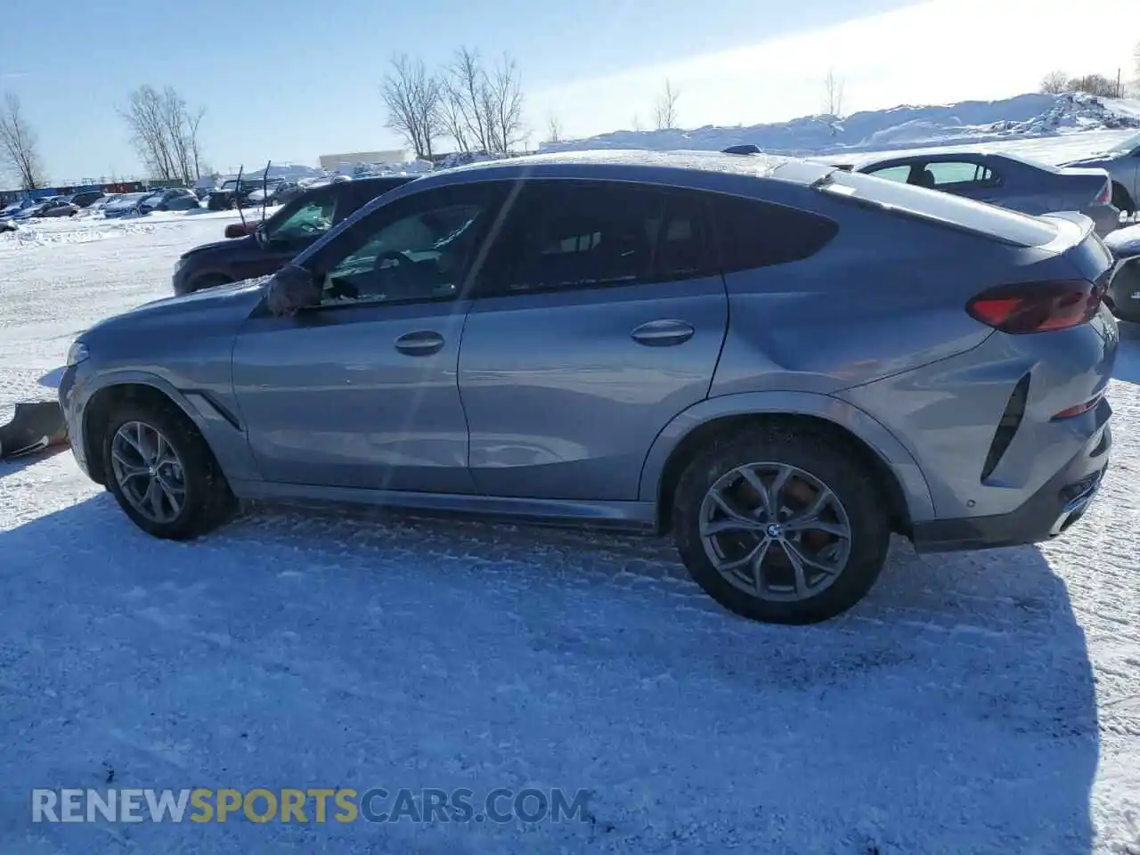 2 Photograph of a damaged car 5UX33EX02R9S94029 BMW X6 2024