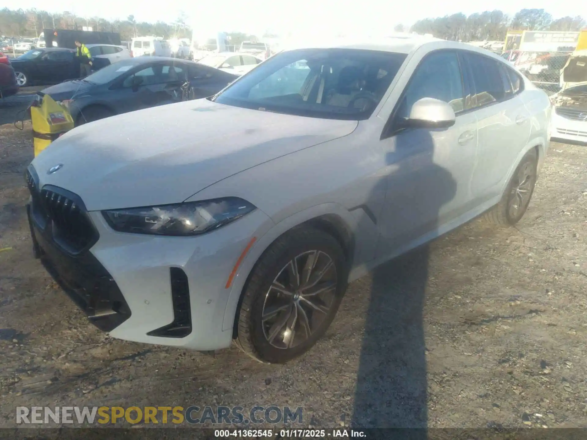 2 Photograph of a damaged car 5UX33EX04R9S74607 BMW X6 2024