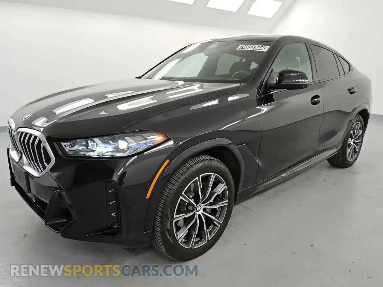 1 Photograph of a damaged car 5UX33EX04R9V73367 BMW X6 2024