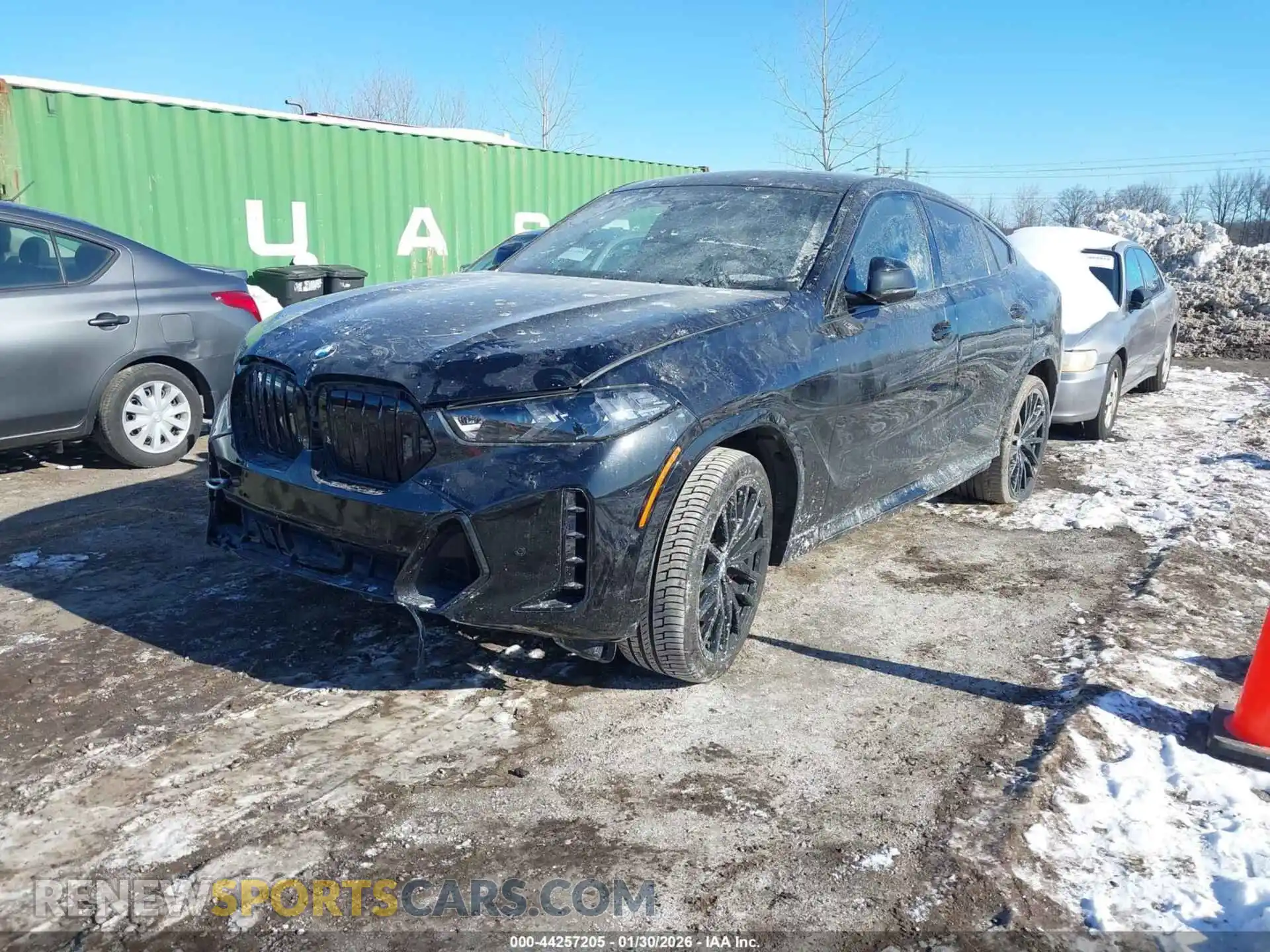 2 Photograph of a damaged car 5UX33EX05R9S35170 BMW X6 2024