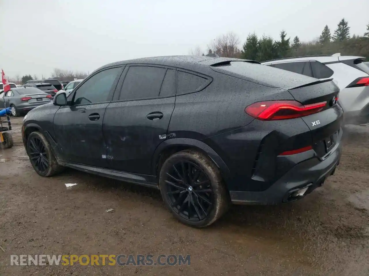 2 Photograph of a damaged car 5UX33EX05R9T18274 BMW X6 2024