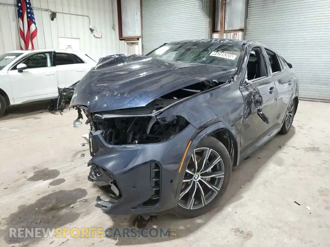 1 Photograph of a damaged car 5UX33EX07R9V74903 BMW X6 2024