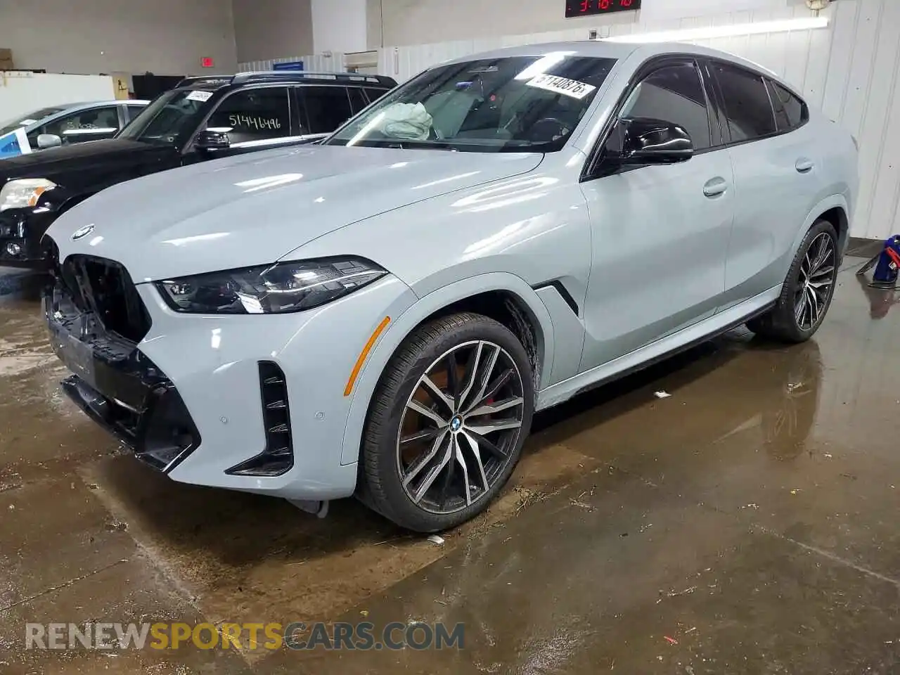 1 Photograph of a damaged car 5UX43EX04R9T77479 BMW X6 2024