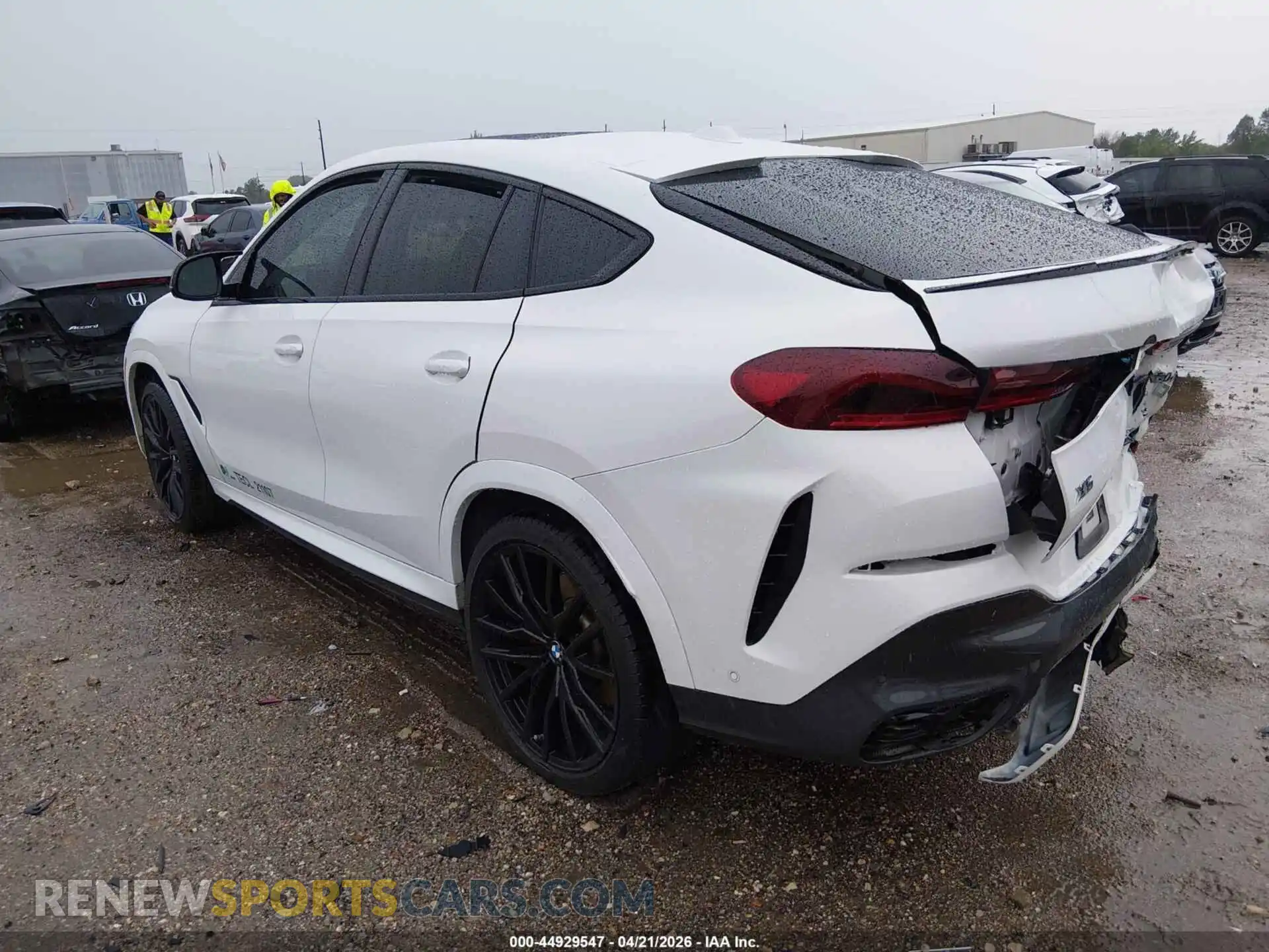 3 Photograph of a damaged car 5UX43EX08R9V08493 BMW X6 2024