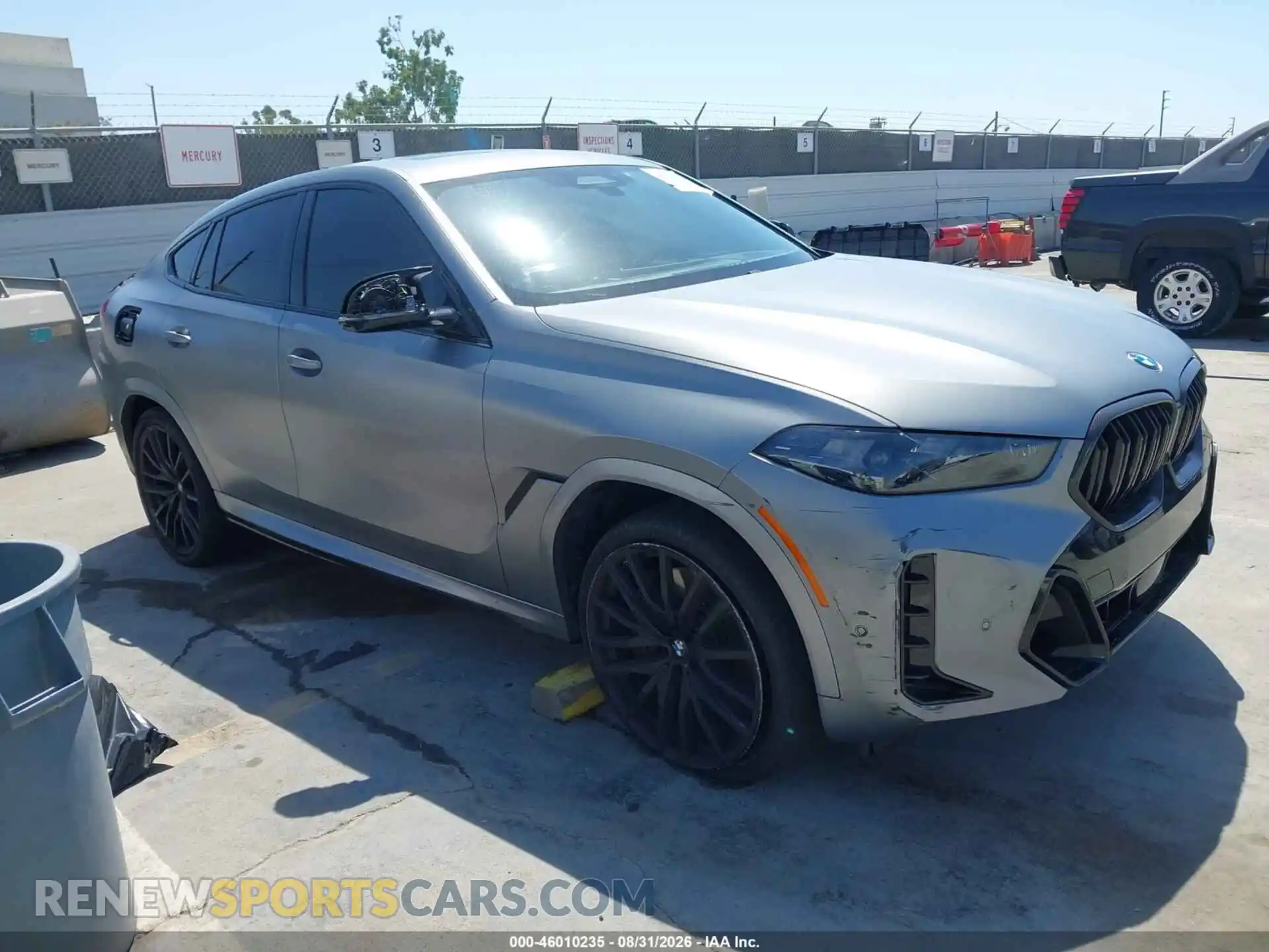 1 fotografías del automóvil dañado 5UX43EX0XR9T95324 BMW X6 2024