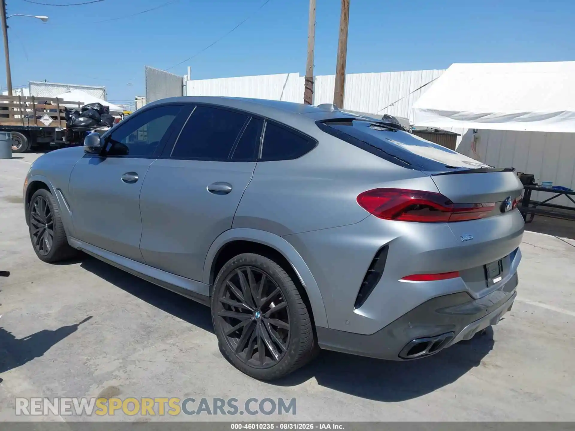 3 fotografías del automóvil dañado 5UX43EX0XR9T95324 BMW X6 2024