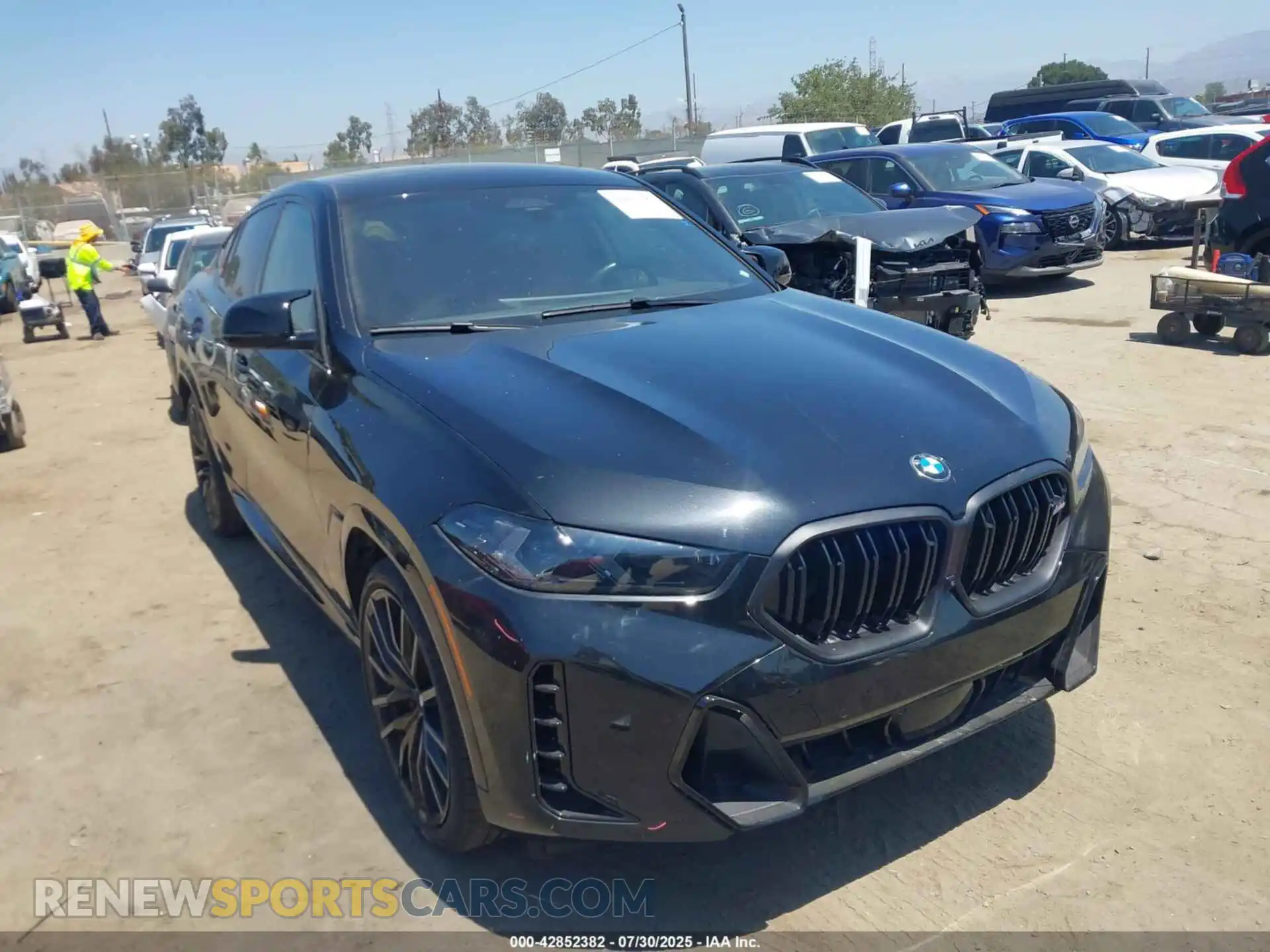 1 fotografías del automóvil dañado 5UX43EX0XR9U71964 BMW X6 2024