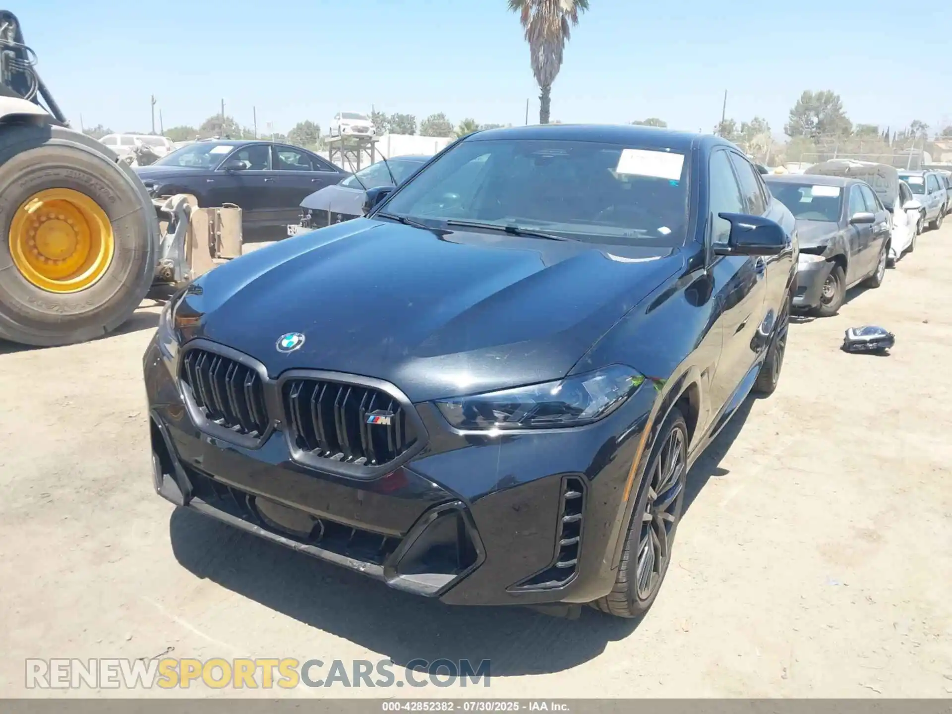 2 fotografías del automóvil dañado 5UX43EX0XR9U71964 BMW X6 2024
