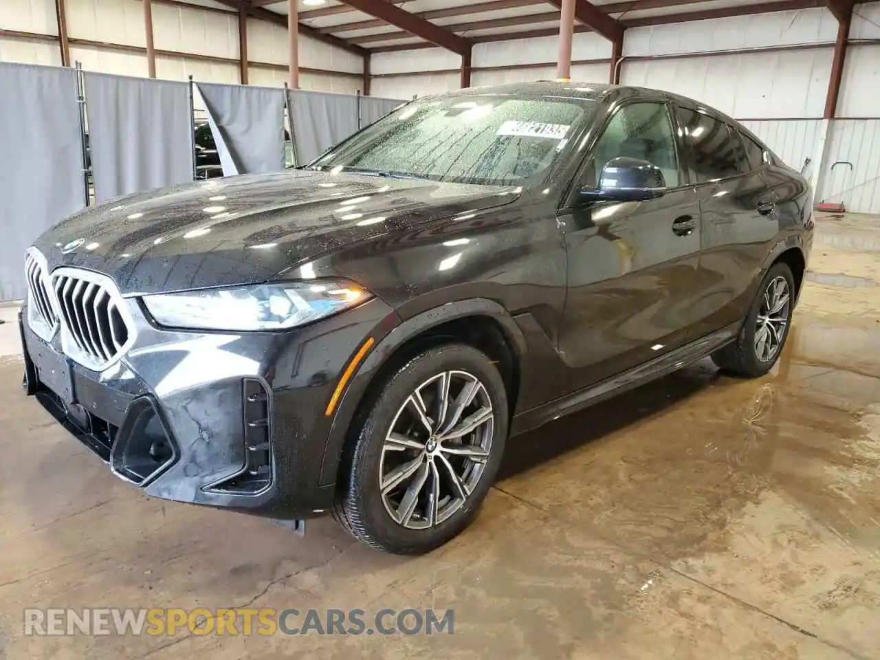 1 Photograph of a damaged car 5UX33EX00S9W90983 BMW X6 2025