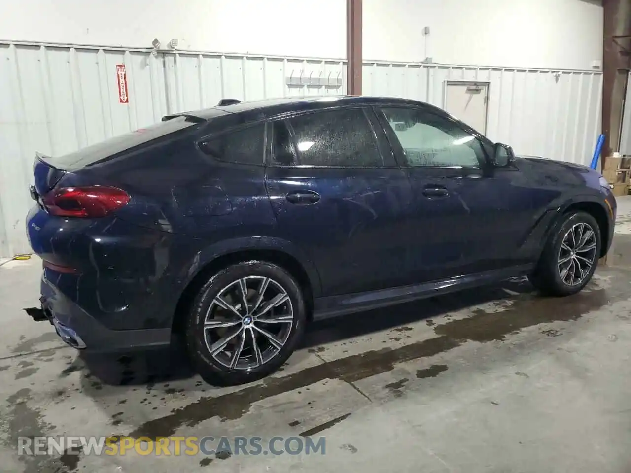 3 Photograph of a damaged car 5UX33EX01S9X24641 BMW X6 2025