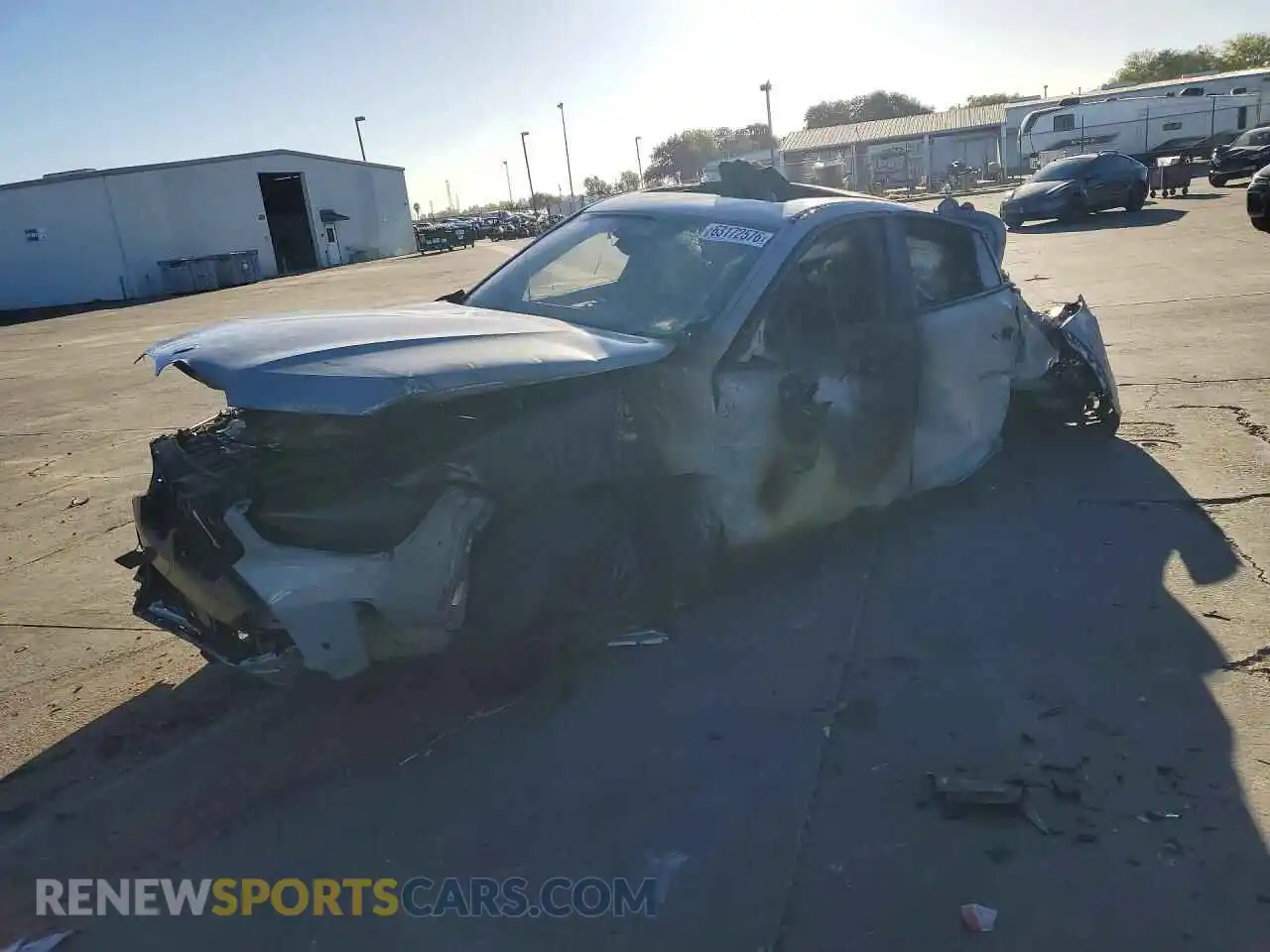 1 Photograph of a damaged car 5UX33EX02S9004894 BMW X6 2025
