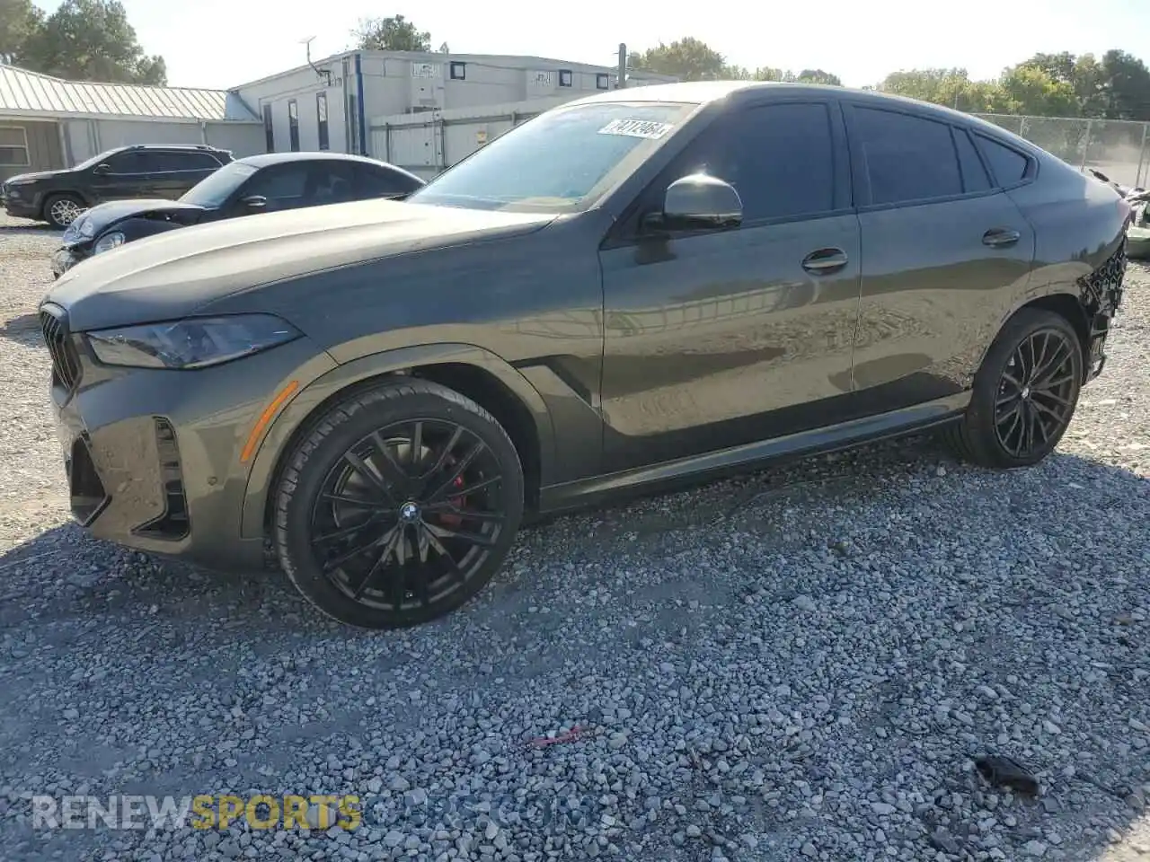 1 Photograph of a damaged car 5UX33EX02S9X11137 BMW X6 2025