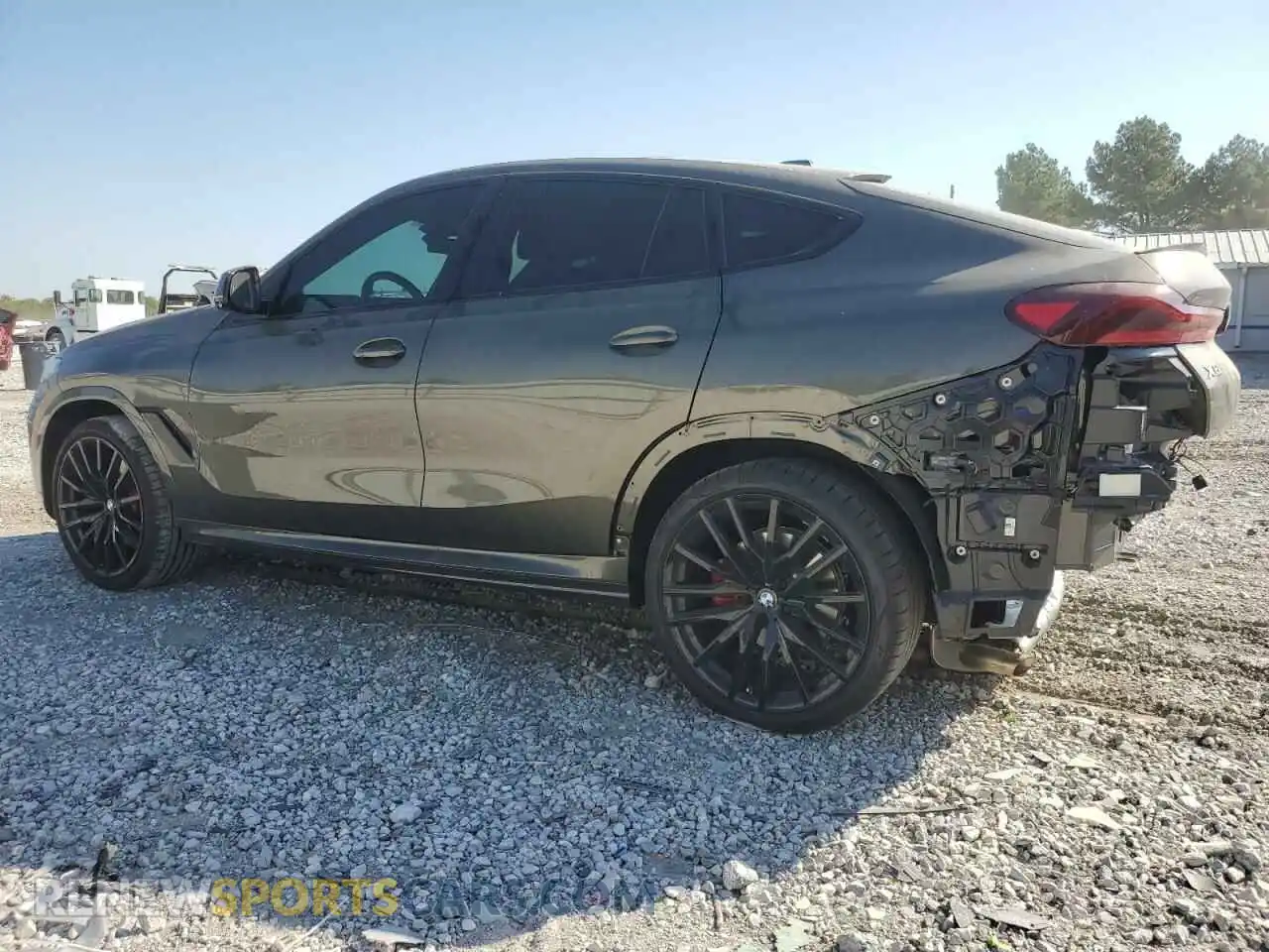 2 Photograph of a damaged car 5UX33EX02S9X11137 BMW X6 2025