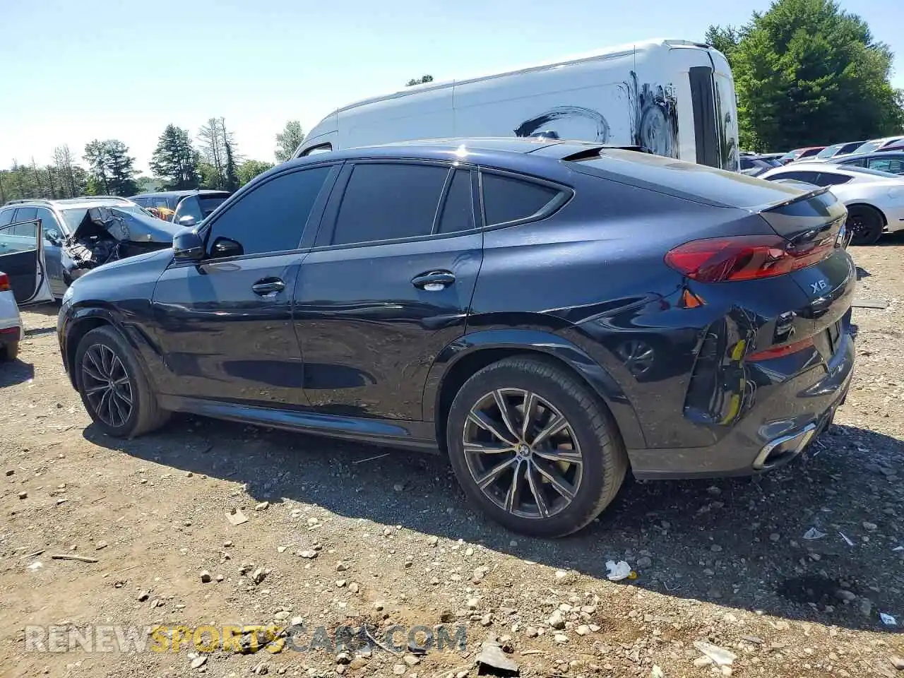 2 Фотография поврежденного автомобиля 5UX33EX02S9X13728 BMW X6 2025