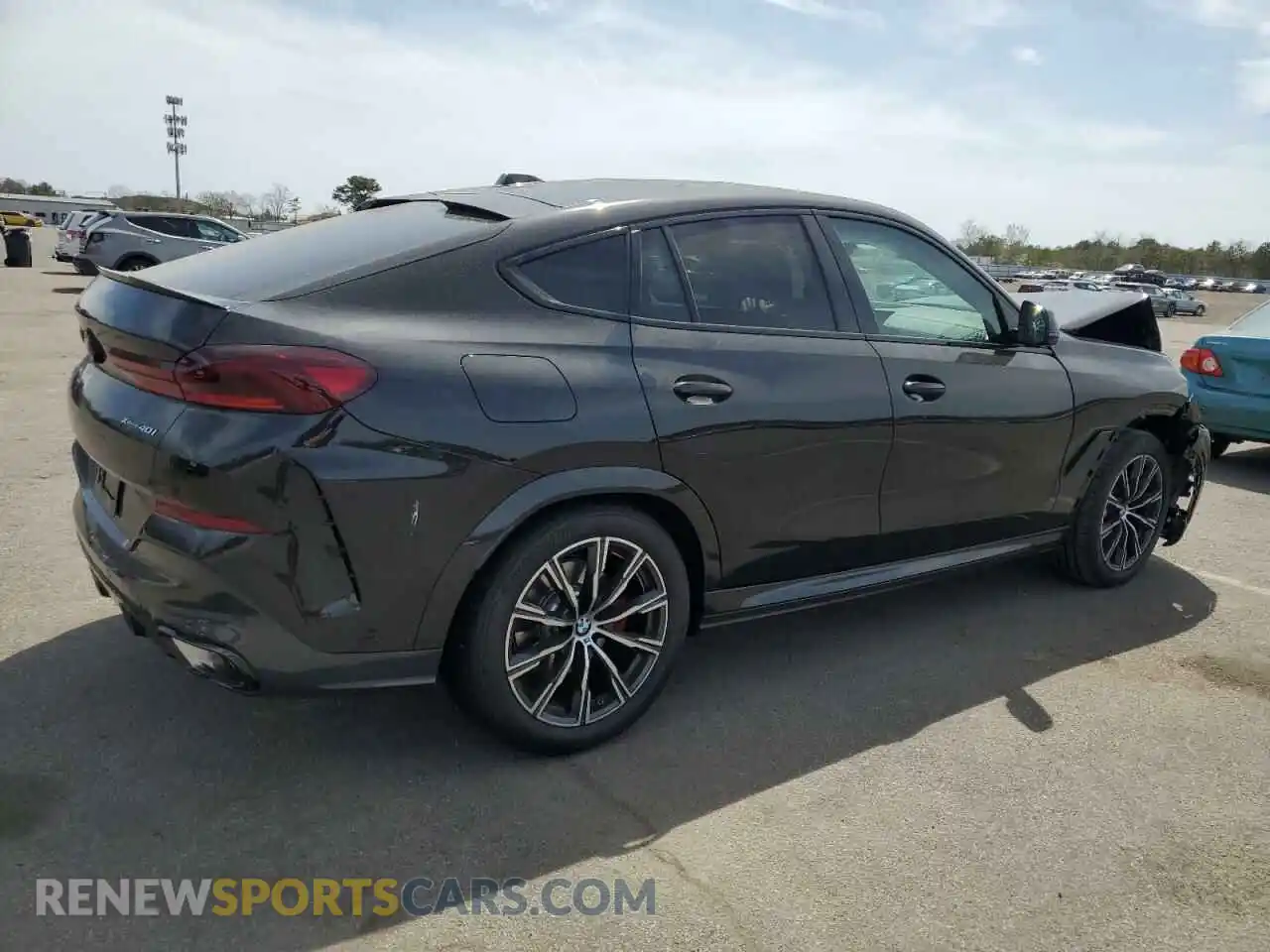 3 Photograph of a damaged car 5UX33EX05S9Z28763 BMW X6 2025