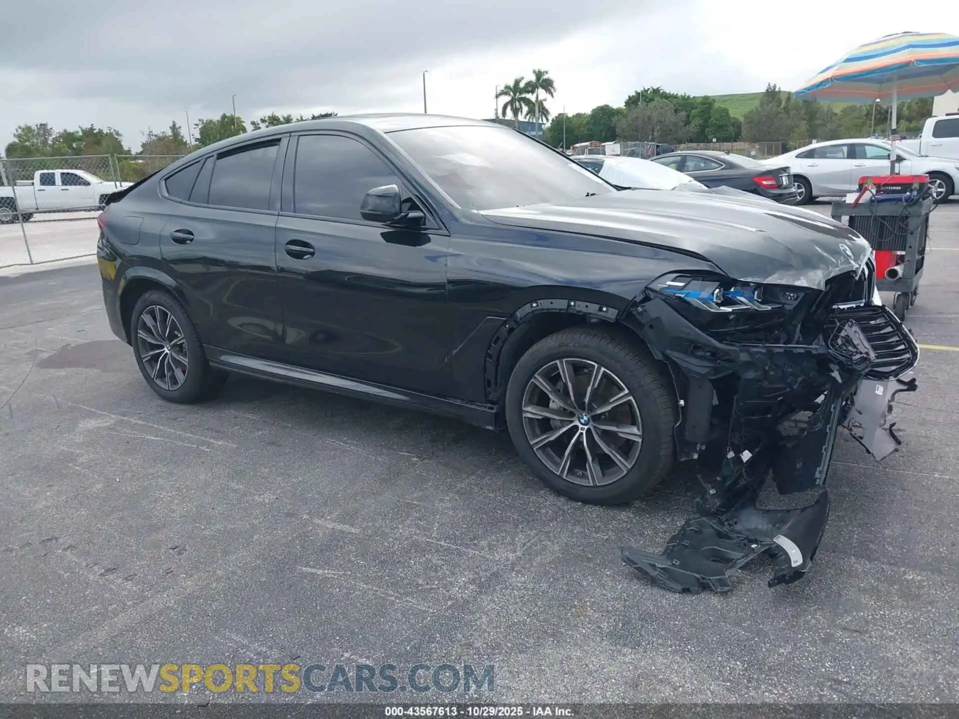 1 Фотография поврежденного автомобиля 5UX33EX09S9Z28314 BMW X6 2025