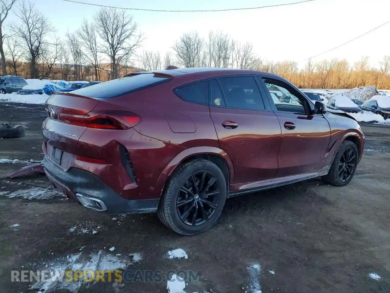 3 Фотография поврежденного автомобиля 5UX33EX0XS9X65611 BMW X6 2025