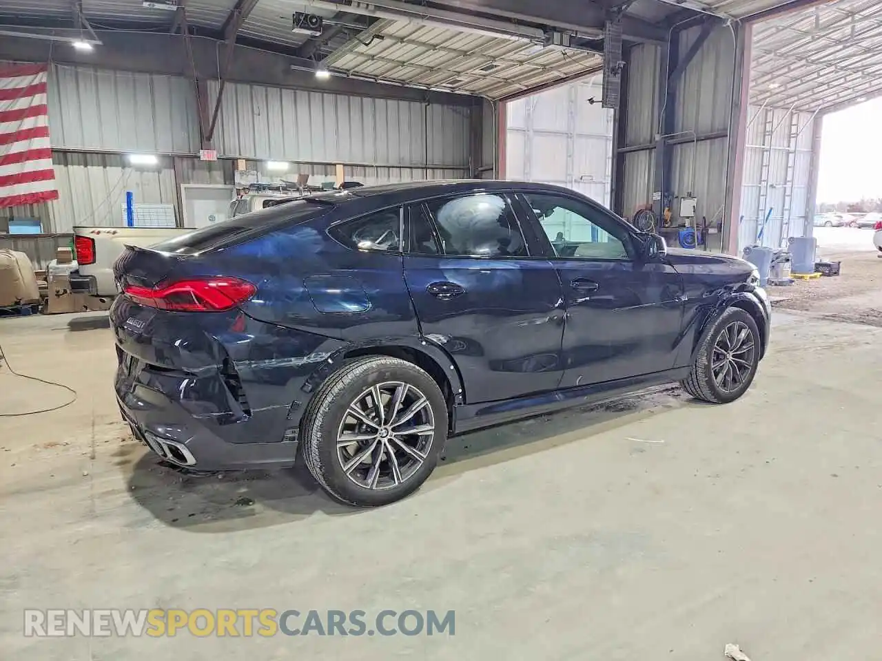 3 Photograph of a damaged car 5UX43EX09S9Y95769 BMW X6 2025