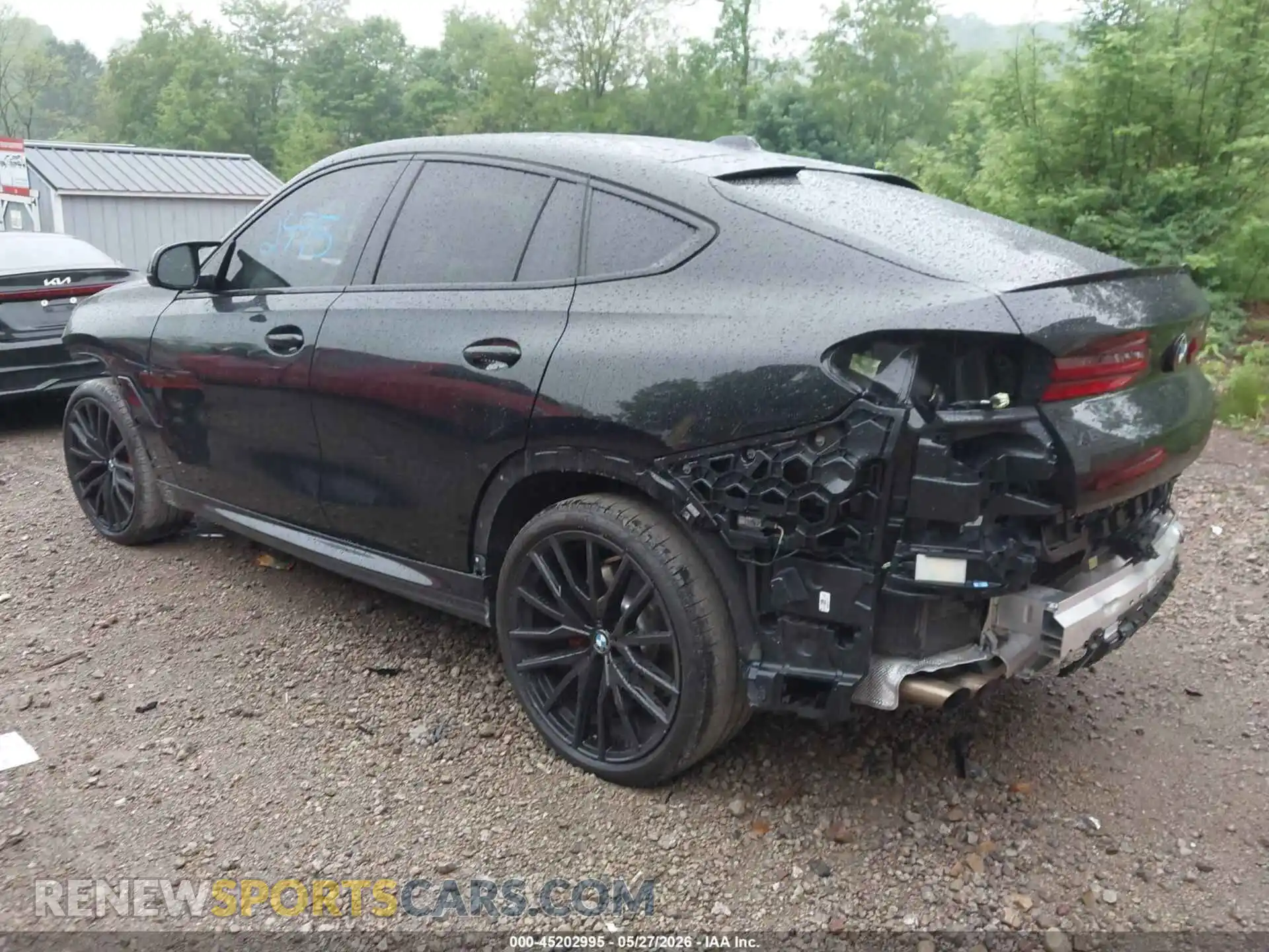 3 Photograph of a damaged car 5UX43EX0XS9X60915 BMW X6 2025