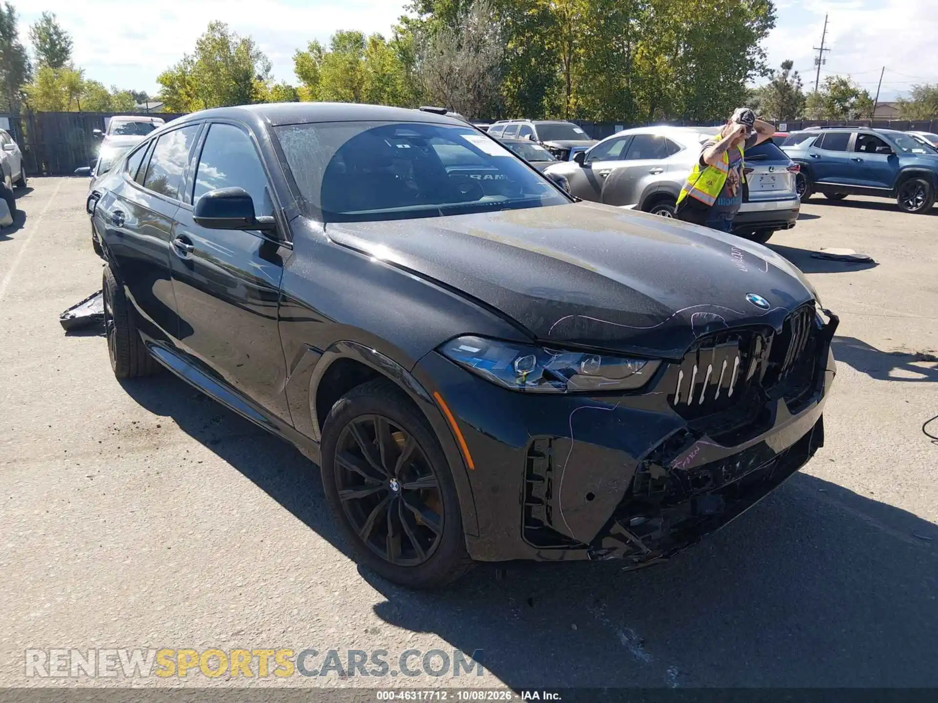 1 Фотография поврежденного автомобиля 5UX33EX00T9217778 BMW X6 2026