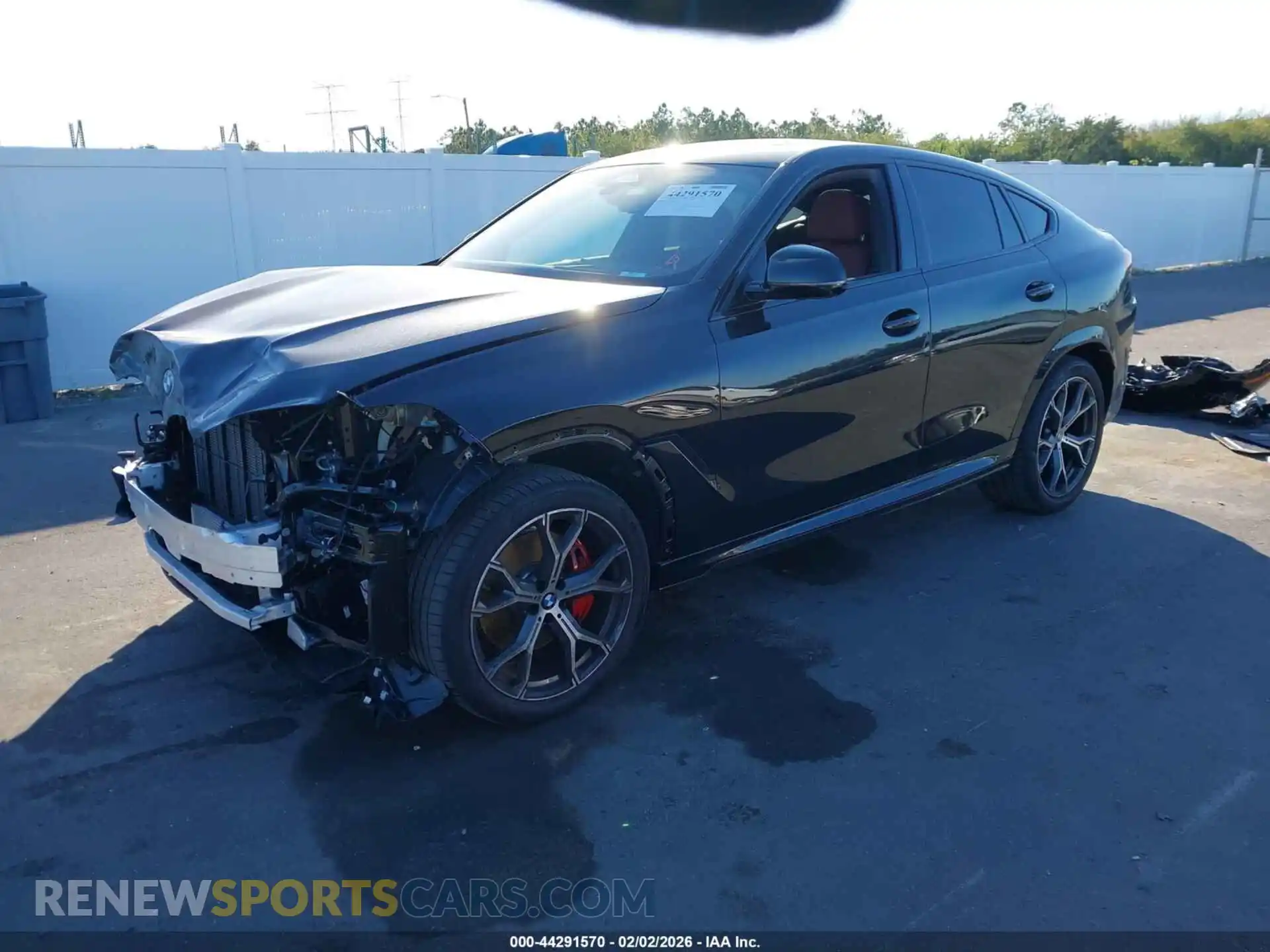 2 Photograph of a damaged car 5UX33EX01T9303813 BMW X6 2026