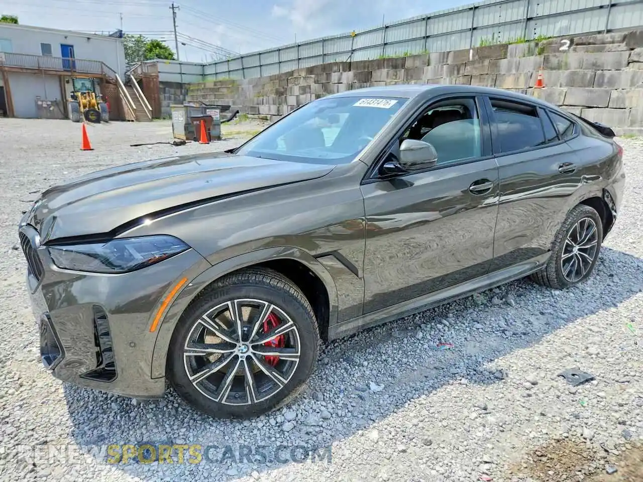 1 Photograph of a damaged car 5UX33EX06T9301359 BMW X6 2026