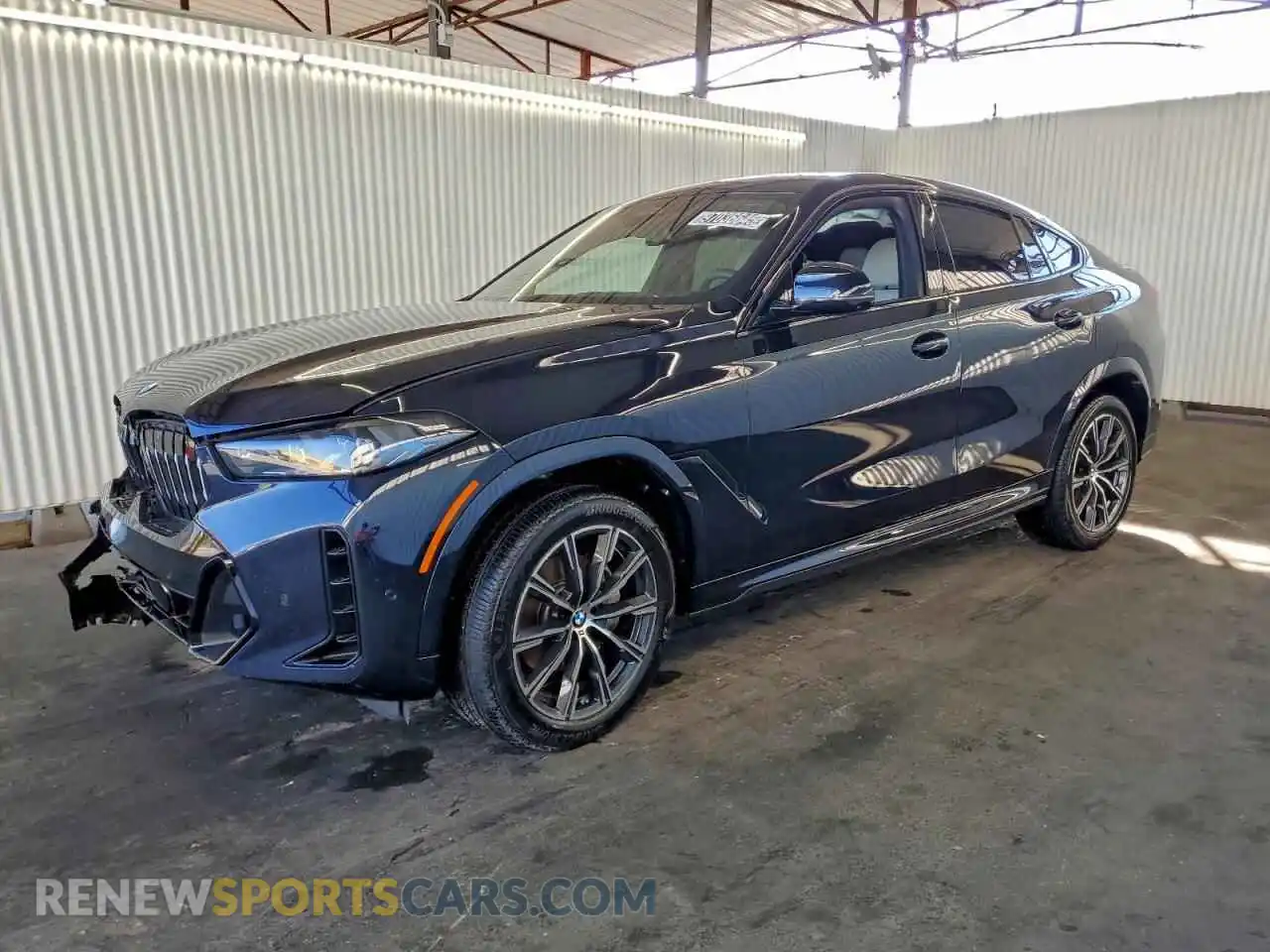 1 Photograph of a damaged car 5UX33EX07T9155845 BMW X6 2026