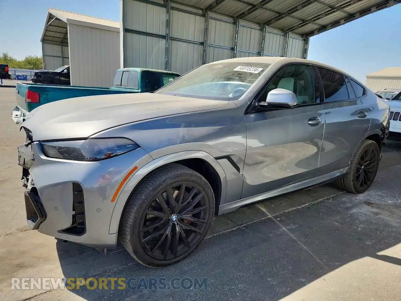 1 Photograph of a damaged car 5UX33EX09T9097625 BMW X6 2026