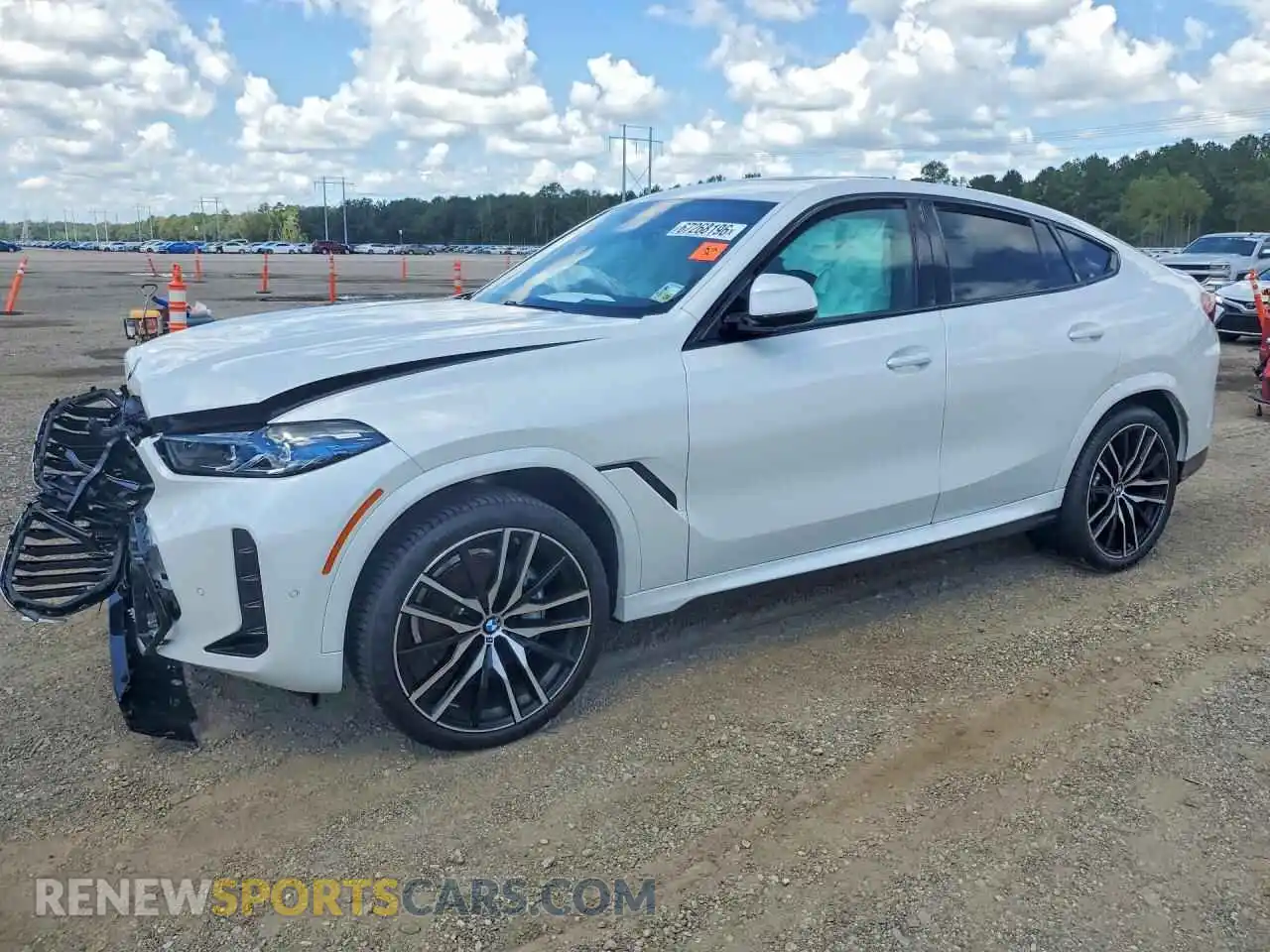 1 Photograph of a damaged car 5UX33EX0XT9222664 BMW X6 2026